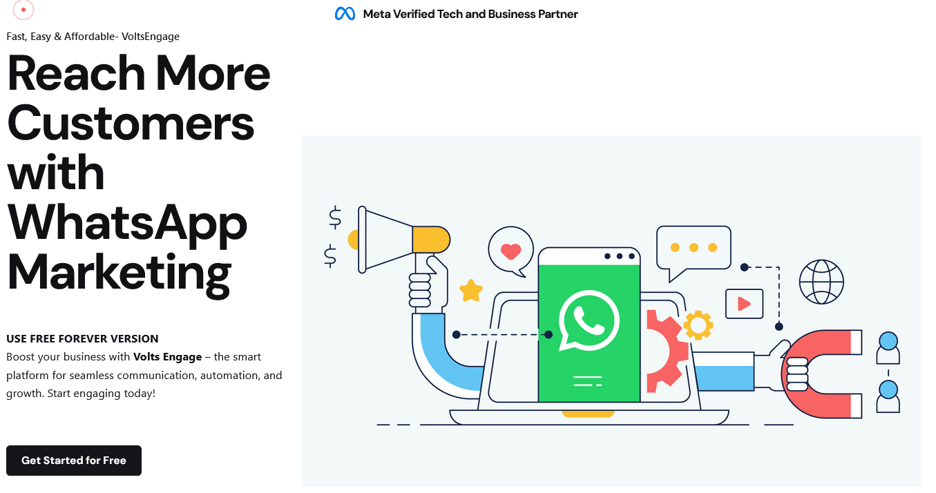 Whatsapp marketing by volts engage